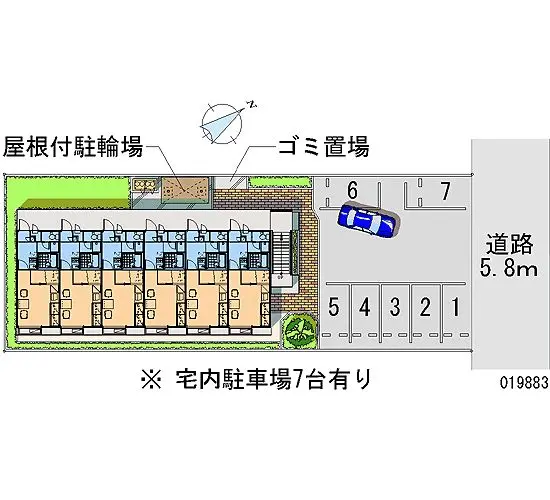沼津市松長 月極駐車場